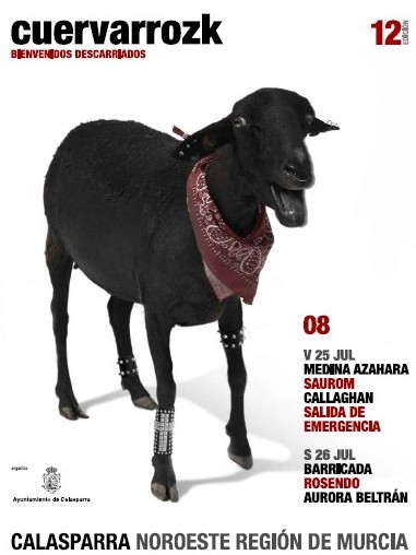 Medina Azahara, Saurom, Callaghan, Salida de Emergencia | Barricada, Rosendo, Aurora Beltrán · Cuervarrozk 2008 Festival de Rock Calasparra Murcia