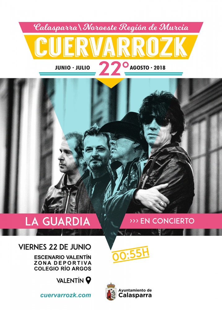 La Guardia · Cuervarrozk 2018 Festival de Rock Calasparra Murcia