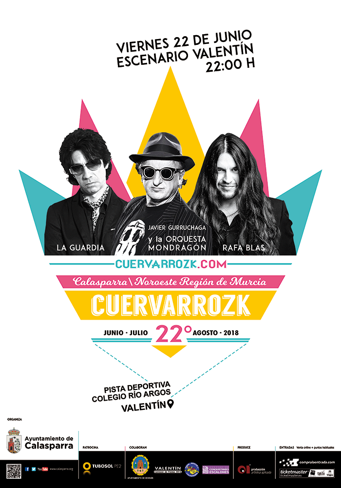 Cuervarrozk 2018 Festival de Rock Calasparra Murcia