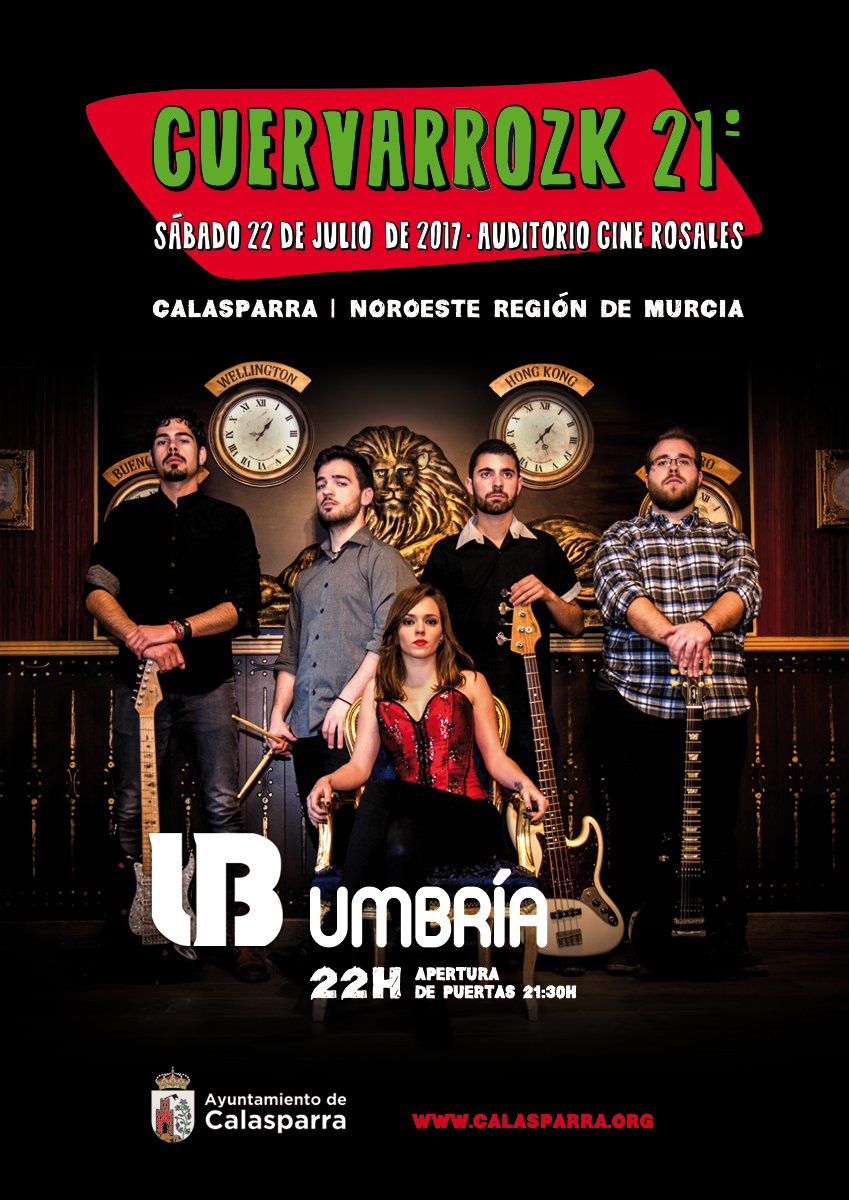 Cuervarrozk 2017 Festival de Rock Calasparra Murcia